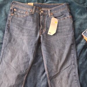 Levi's Straight Leg Blue Jeans